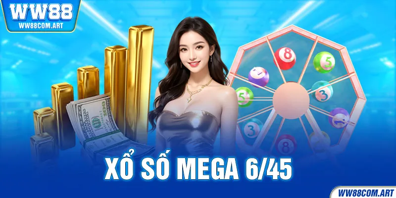 Mega 6/45 Vietlott - Chỉ 10.000 VNĐ Nhận Giải Khủng!